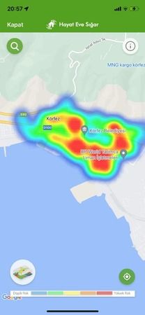 Kocaeli’de koronavirüs haritası yeniden kırmızıya döndü