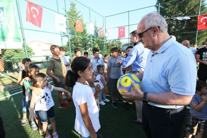 Derince Fatih Sultan Mahallesi'ne yeni spor tesisi