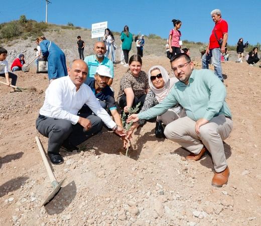 Körfez'in çınarları gelecek için fidan dikti