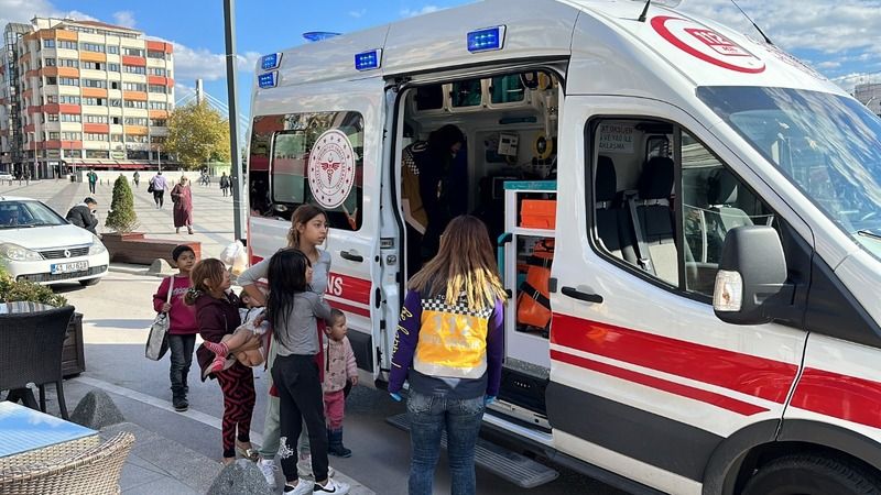 Aracını park ettiğine bin pişman oldu