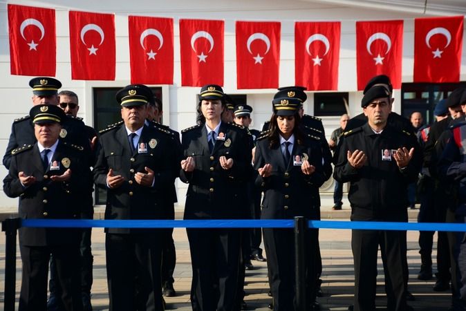 Kalbine yenik düşen polis memuru, son yolculuğuna uğurlandı