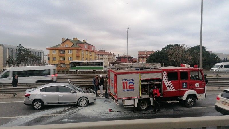 Gebze'de zincirleme kaza