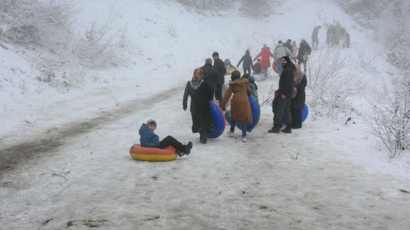 Vatandaşlar soluğu Kartepe'de aldı