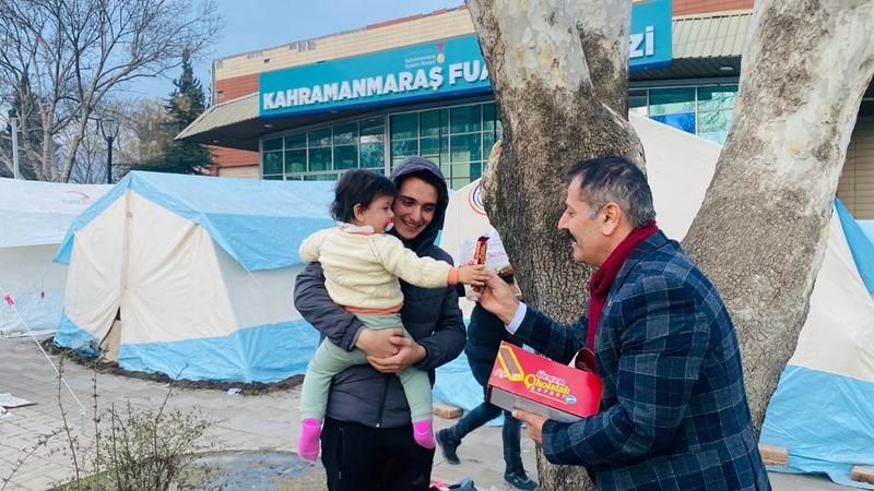 KEDFE’den afet bölgesine çıkarma