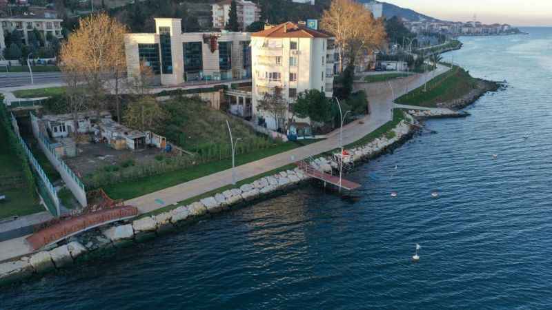 Çift kaydıraklı aquapark yaza hazırlanıyor