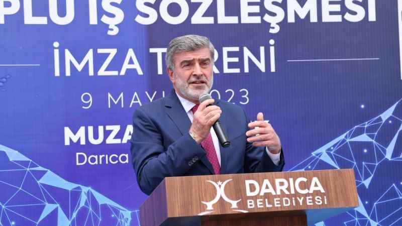 Milletvekili Çakır, işçilerin zam sevincini paylaştı