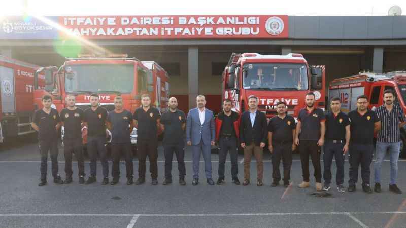 Başkan Talus, bayramda da çalışanları unutmadı