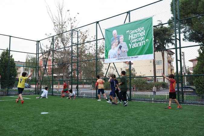 Derince'ye yeni bir spor alanı daha