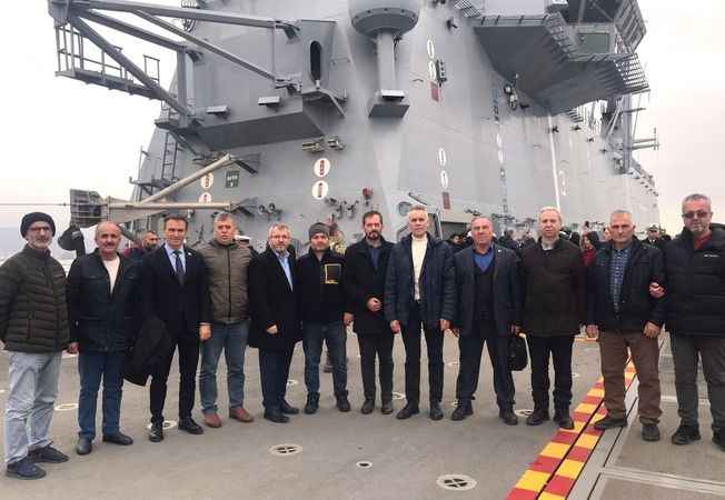 TCG Anadolu, Kocaeli’ye heyecan ve gurur verdi