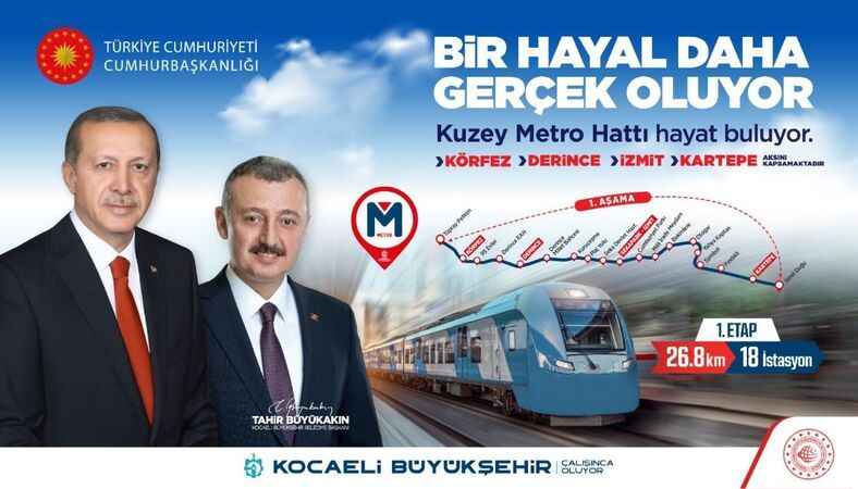 Kuzey Metro hattı 2024 yatırım programında