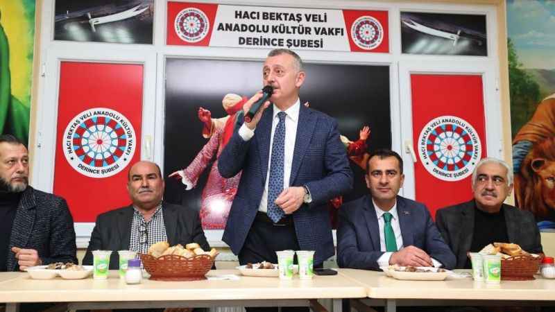 Tahir Büyükakın canlarla iftar yaptı