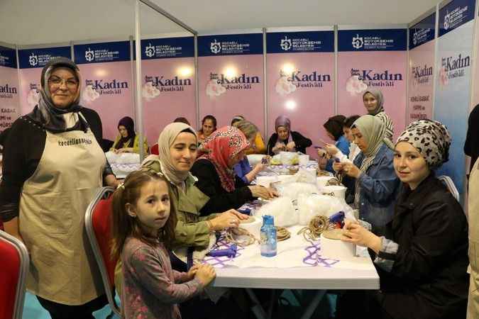 Büyükşehir’in Kadın Festivali dolu dolu geçti