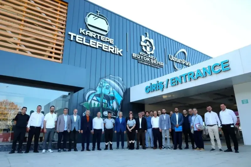 Genel Sekreter Baraçlı, Kartepe Teleferiğini inceledi  