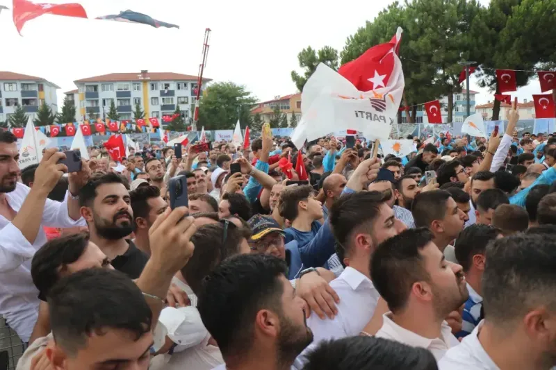 Erdoğan mesajlarını Kocaeli'den verdi