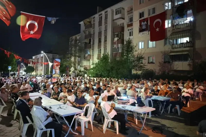 Derince'de şehitlerimiz dualarla anıldı